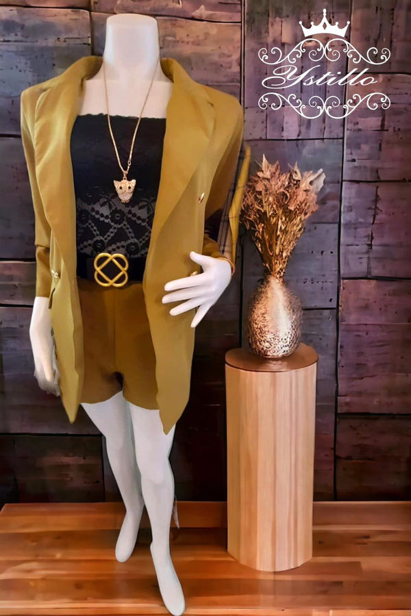 Office(jacket, top, shorts) WBS-SHT004