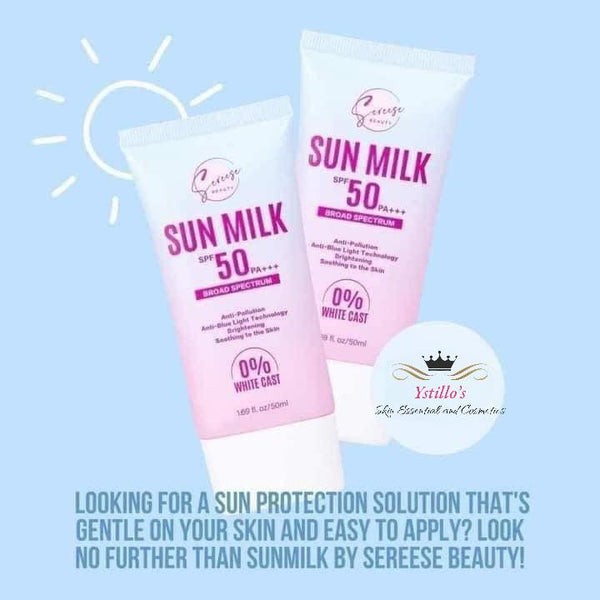 Sereese Sun Milk Sunblock SPF 50 WBS-SKN002