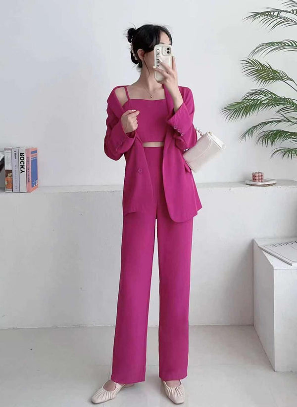 Office attire(Jacket, top, pants) WBP-PAN017