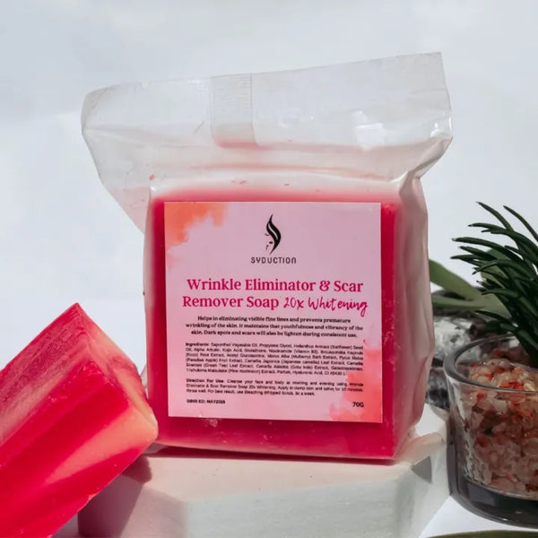 Syduction Wrinkle Eliminator & Scar Remover Soap 20x Whitening WBS-SKN006