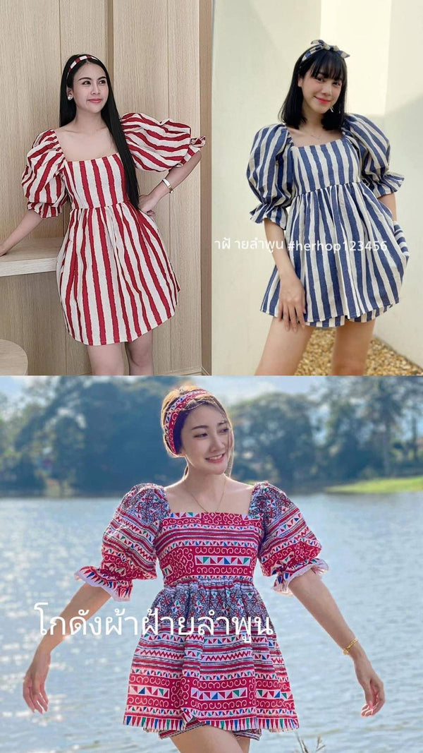 Short dress & inner shorts pair WTD-SHT017