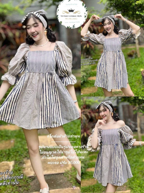 Short dress & inner shorts pair WTD-SHT018