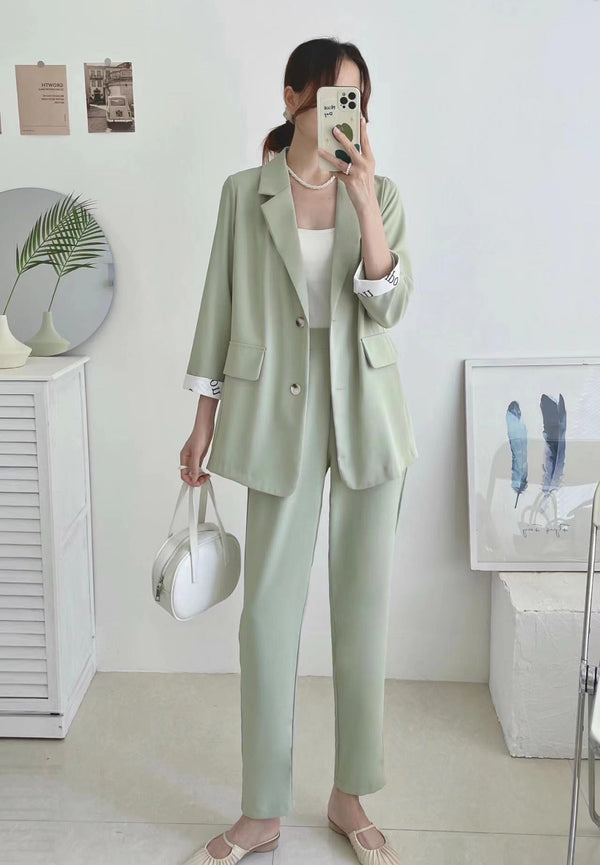 Office attire(Jacket, top, pants) WBP-PAN011